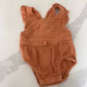 Orange romper